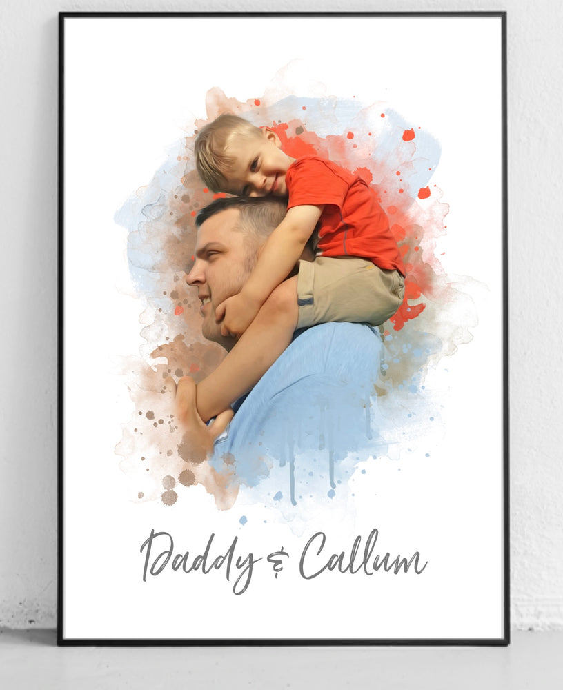 Photo Paint Splat Print Gift #3 image